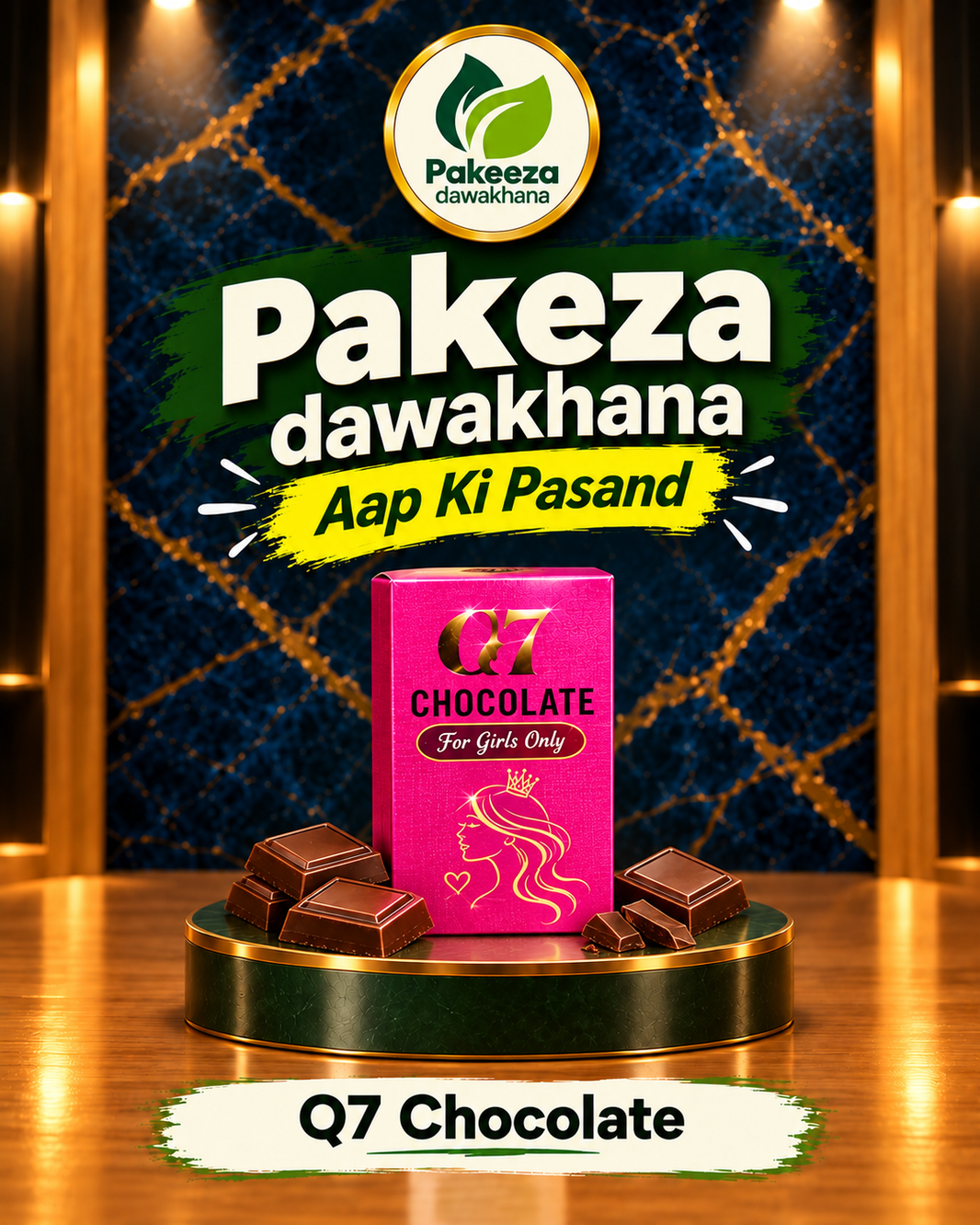 Q7 Chocolate For Girls Only  Pakeeza Dawakhana